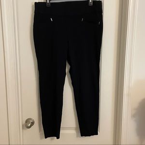 Maurice’s Bengaline pull on black pants